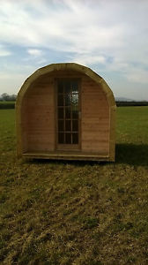 camping glamping garden play room home office suana pod fully insulated