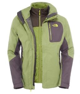 The North Face Zenith Triclimate Green / Grey XL rrp £189 box7538 A