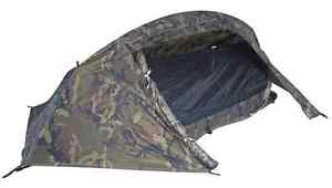 NEW CATOMA WOODLAND CAMO FLY COVER AND BED NET TENT - COMPLETE SET UP