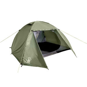 12 Survivors Shire 6P Person Free-Standing 3 Season Tent w/ Carrying Bag TS75003
