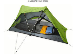 NEMO VEDA 1 Person ULTRALIGHT Green Backpacking Tent + Footprint Retail $400
