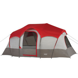7 Person Tent Wenzel Blue Ridge 2-Room Summer Camping Family FREE SHIPPING