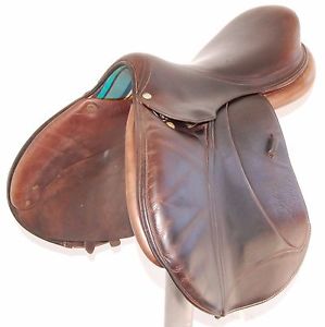 17.5" VOLTAIRE SADDLE. FULL CALF (SO17361) VERY GOOD CONDITION!! - DWC