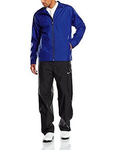 Nike, Giacca impermeabile Uomo New Storm-fit Rain Suit, Blu (Deep Royal Blue/bla