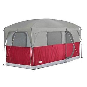 "Coleman Hampton 6 Person Tent Spacious Interior 13 X7 Ft WeatherTec System New"