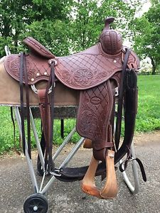 15" Chris Cox Signature Western Saddle