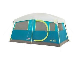 Coleman Tenaya Lake 6 Person Family Tent Hiking Camping Outdoor Cabinets Storage