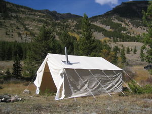 NEW!!! 12x16x5ft Outfitter Canvas Wall Tent + Angle Kit