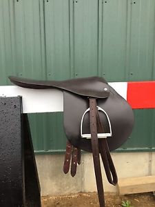 English Leather Exercise Saddle, Girths & More