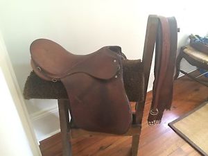 Vintage Saddle Caddy with Leather G. Passier & Sohn Leather Saddle & Straps