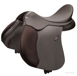 18 Inch Wintec 500 All Purpose English Saddle-Flocked-Brown-Easy Fit Solution