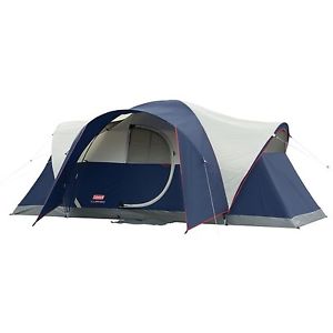NEW! Coleman Elite Montana Tent 8 Person with Hinged Door