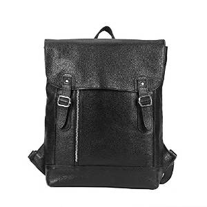 HCDC First layer of leather shoulder bag fashion casual leather man bag backpack 7108