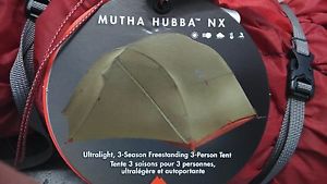 MSR Mutha Hubba NX Ultraleichtes 3 Mann Zelt 2 Personen Leichtgewichtzelt