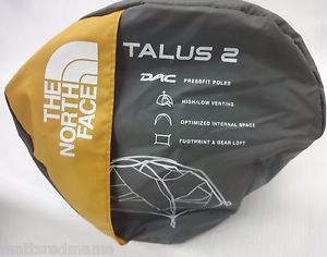 The North Face Talus 2 Person Tent A3D7 Arrowwood Yellow/Castor Grey One Size