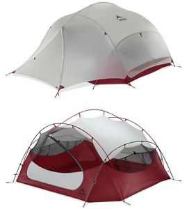MSR Papa Hubba NX 4 Person Ultralight Tent - Brand New w/ Footprint