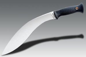 Cold Steel Gurkha Kukri Fixed Blade Knife w/ SK-5 High Carbon Steel Blade!