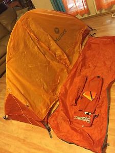 Marmot EOS 1 Person Tent With Footprint Groundsheet- Mint Condition - 3lbs. 7oz!