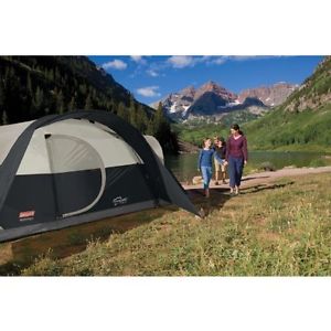 NEW!!! Coleman Montana 8-Person Tent, Cabin Design, Great Camping Outdoors Black