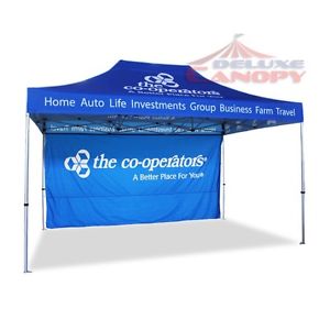 10x10 Custom Canopy Tent Package