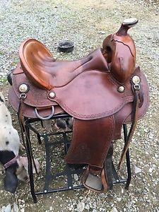 15" Western orthoflex saddle