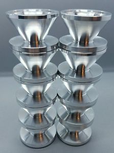 (12) 1.375" OD Dry Storage Cups, USA D cell Maglite 7075