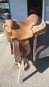Scott Thomas Saddlery 2011 16 inch Roping Saddle Made in Caddo Mills, TX