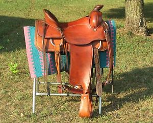 Custom handmade Langerud saddle