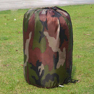 20X(Cotton Camping sleeping bag,15~5degree, envelope style, camouflage)2016
