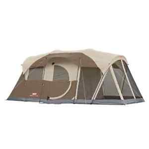 NEW Coleman WeatherMaster 6-Person Screened Tent Camping Outdoor Screened Room