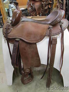 Clinton Anderson Martin Saddle 16" Lightly Used Great Condition