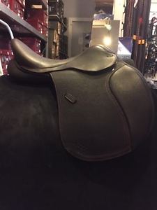 Demo M. Toulouse Sienna All Purpose Saddle- Chocolate -18" Genesis- Free Acces.