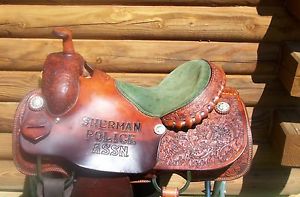 15 15.5 Twister Western Roping Saddle Full QH Bars also good for Pleasure Trail