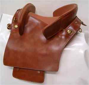 leather COMPARA  SADDLE tan colour