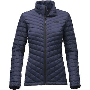 The North Face Womens STRETCH THERMOBALL Stowable Insulated Jacket Cosmic Blue M
