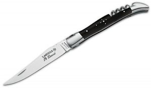Taschenmesser aus Ebenholz Sommelier Laguiole Messer Knife Klappmesser Jagd SW