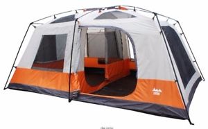 World Famous Sports 15  x 10   x 86   Luxury Suite Two Room Cabin Tent, Sleeps 9