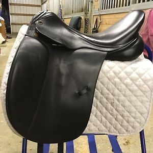 Thornhill Pro-Trainer Platinum Zurich Dressage Saddle  19"  Seat
