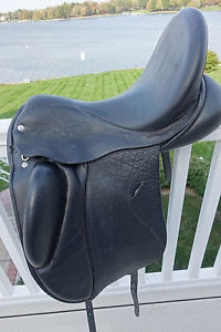 Custom Saddlery Wolfgang Solo 17.5" M Buffalo Leather - NO RESERVE AUCTION!