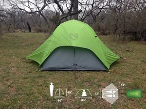 (290) NEMO Obi 2P Backpacking Tent Two Person Ultra Lightweight