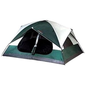 Stansport 2240 Grand 12 Two Room & Door 4 Person Dome Tent 10'x12x72" Camping