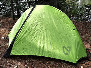 Nemo Obi 1P ELITE One Man Solo Backpacking Tent FLOOR SAMPLE Birch Leaf Green