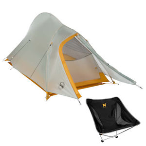 Big Agnes Fly Creek UL 1 Person Tent - With FREE Camping Chair