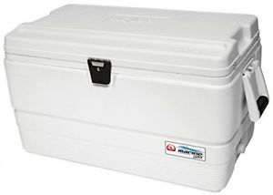 Igloo Marine Coolers Ultra White 72 Quart Tailgating Party Picnic Camping Ice