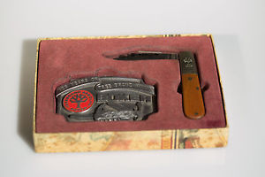 Böker 125 Years, 125 Jahre, Box mit Messer und Gürtelschnalle, für Sammler