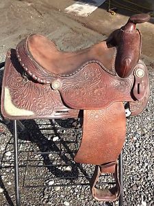 Vintage Looking Western Playday Parade Show Trail Western Schooling saddle
