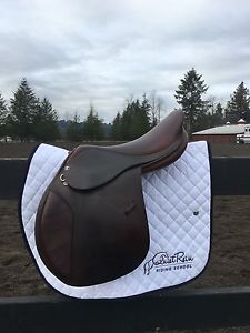 Tad Coffin A5 Saddle - Lightly Used 17"