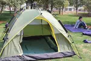 3-4 Persons Outdoor Multi-Function Against Storm Quick Opening Tent