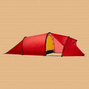 New with Tags! Hilleberg Nallo 3 GT 3-Person Tent w/ Extended Vestibule - Red