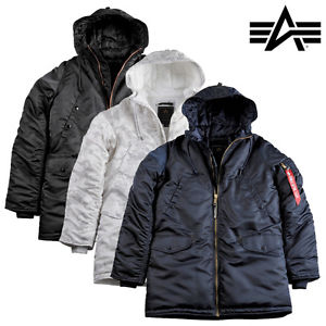 Alpha Industries Giacca Invernale Uomo N3-B PM Parka Cappotto S fino a 3XL